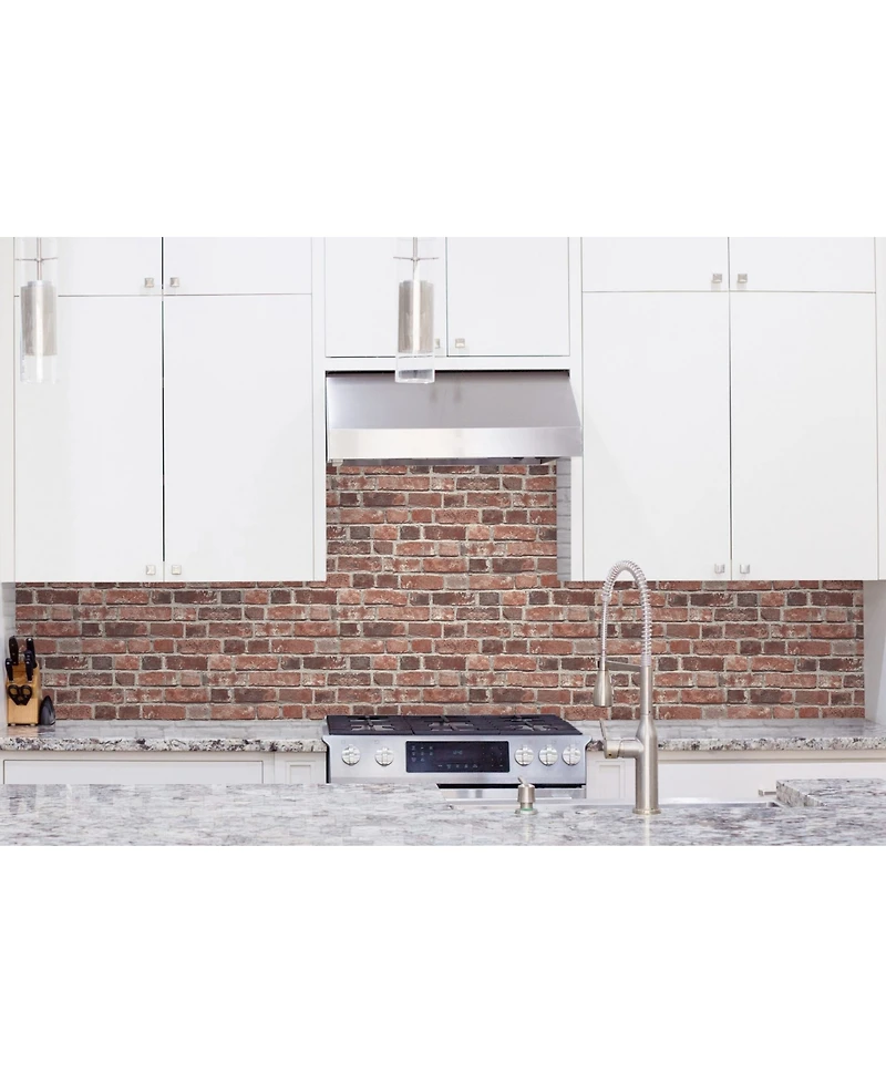 Graham & Brown Brick Peel and Stick Wallpaper