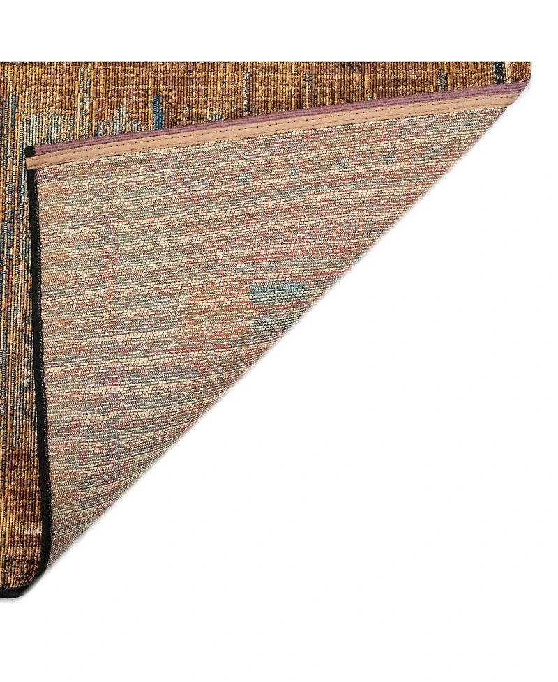 Liora Manne' Marina Tribal Stripe 1'11" x 7'6" Runner Rug