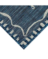 Liora Manne' Carmel Dragonfly 4'10" x 7'6" Outdoor Area Rug