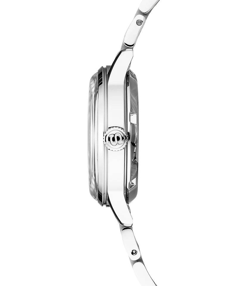 Seiko Women's Automatic Presage Stainless Steel Bracelet Watch 33.8MM