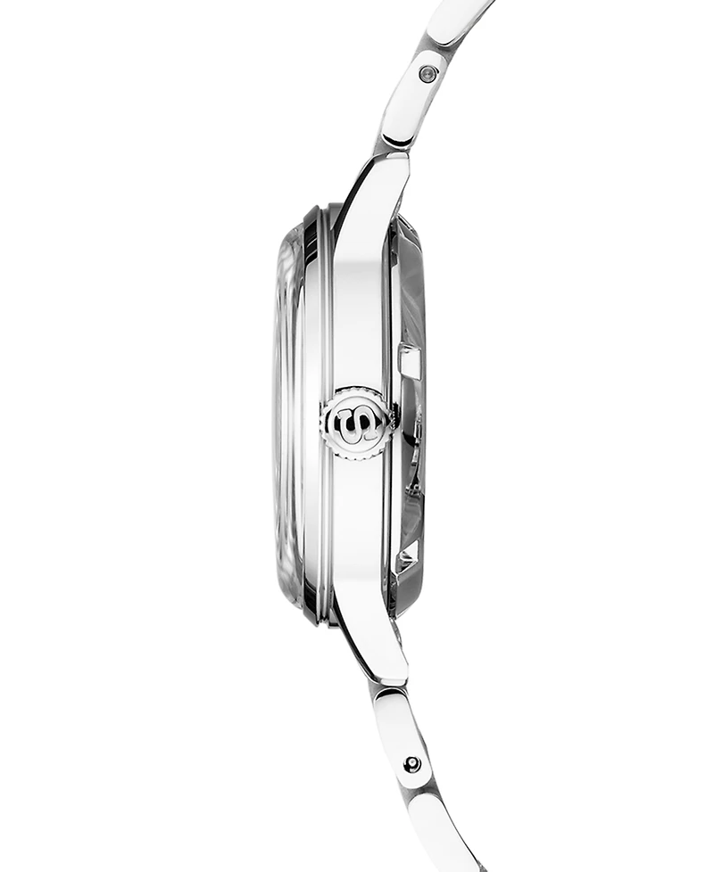 Seiko Women's Automatic Presage Stainless Steel Bracelet Watch 33.8MM
