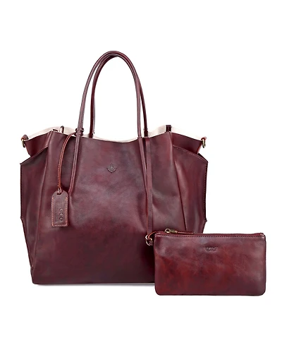 Old Trend Women's Genuine Leather Sprout Land Tote Bag