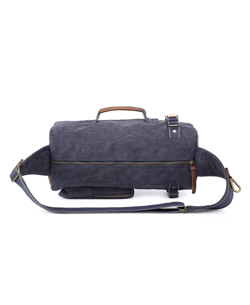 Tsd Brand Hill Side Canvas Sling Bag