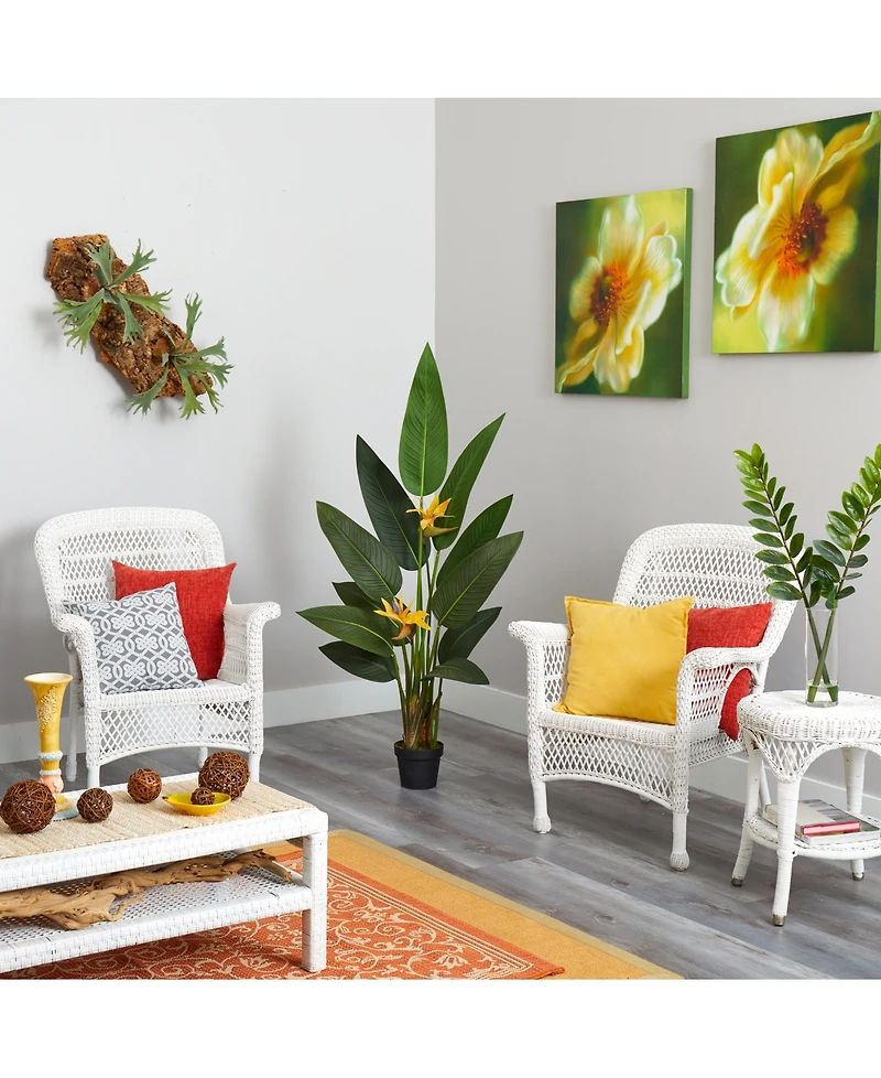 Nearly Natural Bird of Paradise Artificial Plant, Real Touch