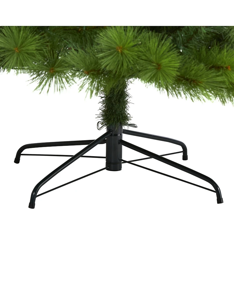 Nearly Natural Scotch Pine Artificial Christmas Tree with 550 Clear Led Lights