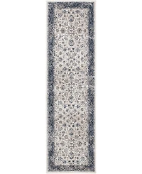 Closeout! Portland Textiles Alexia Oriel Bone 2' x 7' Runner Rug