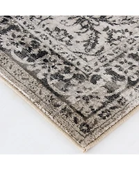 Closeout! Portland Textiles Genova Maja Gray 5' x 7'6" Area Rug