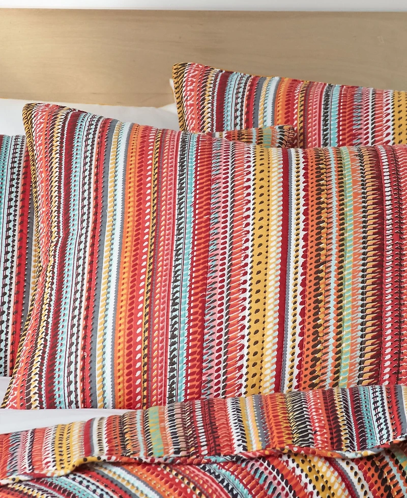 Levtex Uluru Stripe 3-Pc. Quilt Set, King