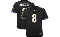 Big Boys and Girls Nike Lamar Jackson Baltimore Ravens Fashion Game Jersey