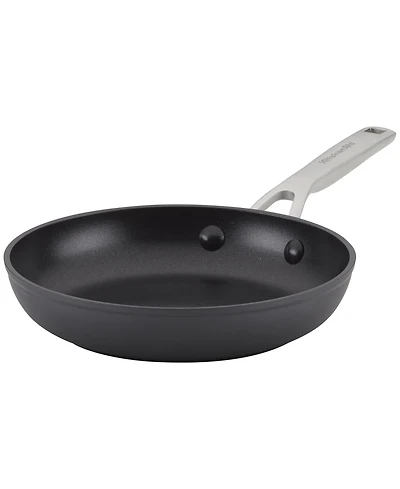 KitchenAid Hard-Anodized Induction Nonstick Frying Pan, 8.25", Matte Black