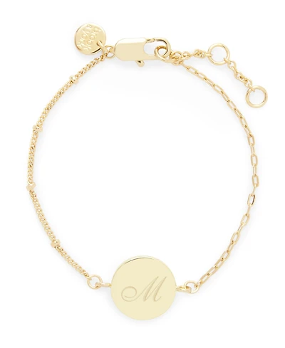 brook & york 14K Gold Plated Paige Initial Bracelet - Gold-Plated