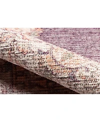 Momeni Helena Hel-5 Plum 2'6" x 8' Runner Rug