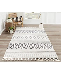 Momeni Odessa Ode-4 Gray 2'3" x 10' Runner Rug