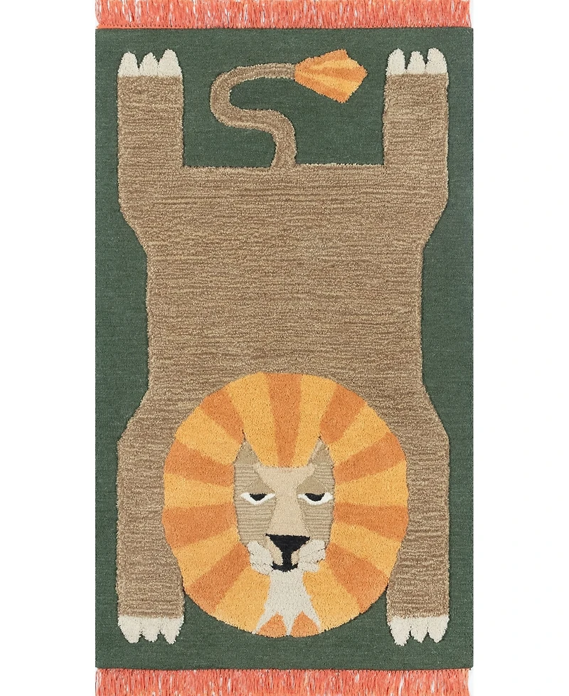 Momeni Atticus Atc-1 Green 3' x 5' Area Rug