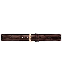 Tissot Men's Swiss Automatic Carson Premium Powermatic 80 Brown Leather Strap Watch 40mm