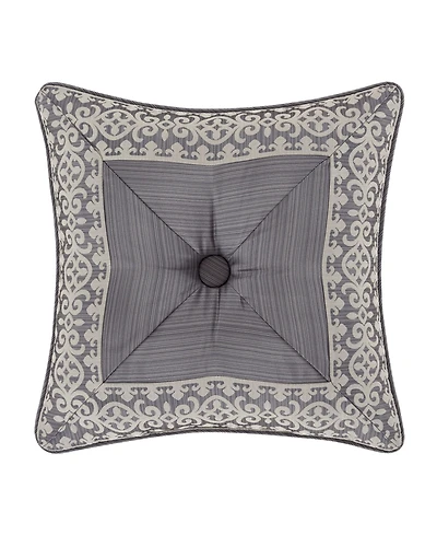 J Queen New York Houston Embellished Decorative Pillow, 18" x 18"