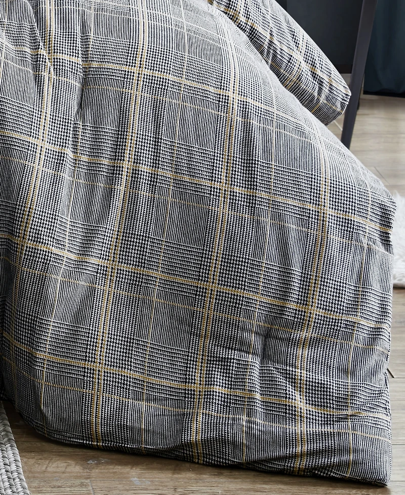 Kenneth Cole New York Sussex Brushed Cotton Flannel Comforter Set