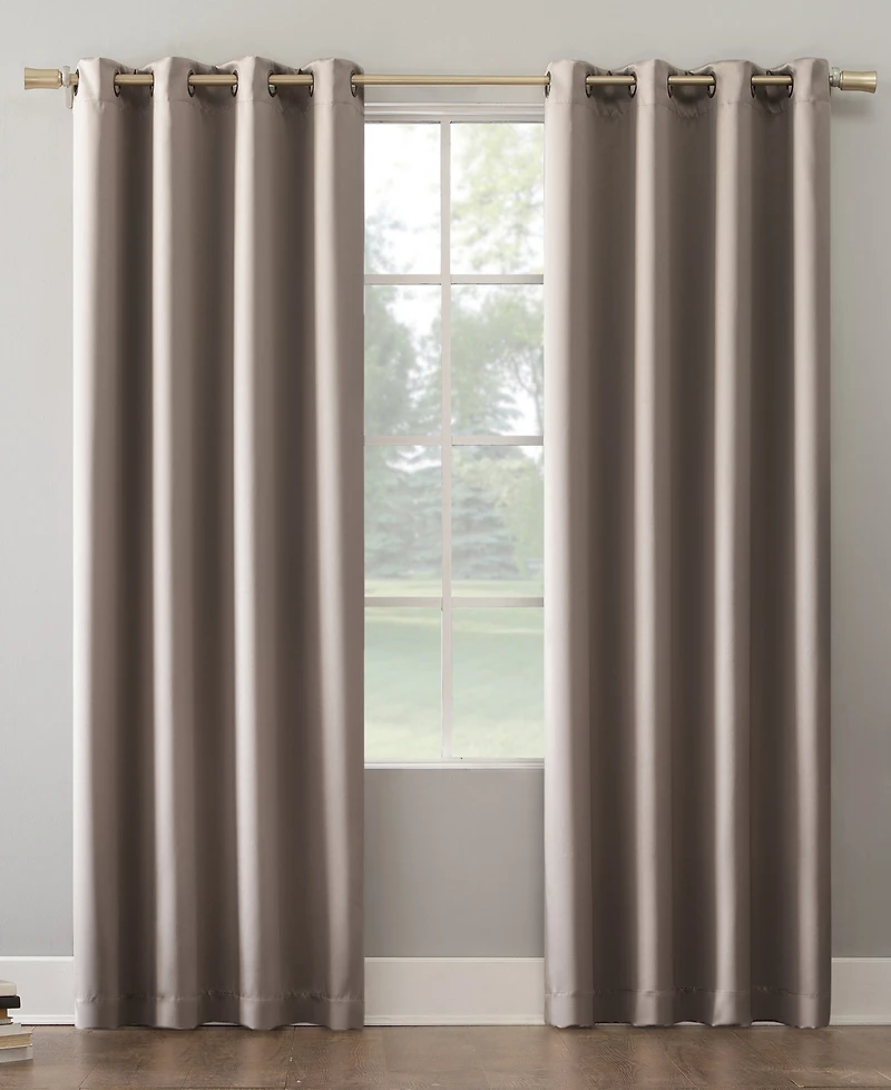 Oslo Theater Grade Extreme 100% Blackout Grommet Curtain Panel