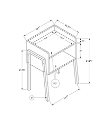 Monarch Specialties Accent Table