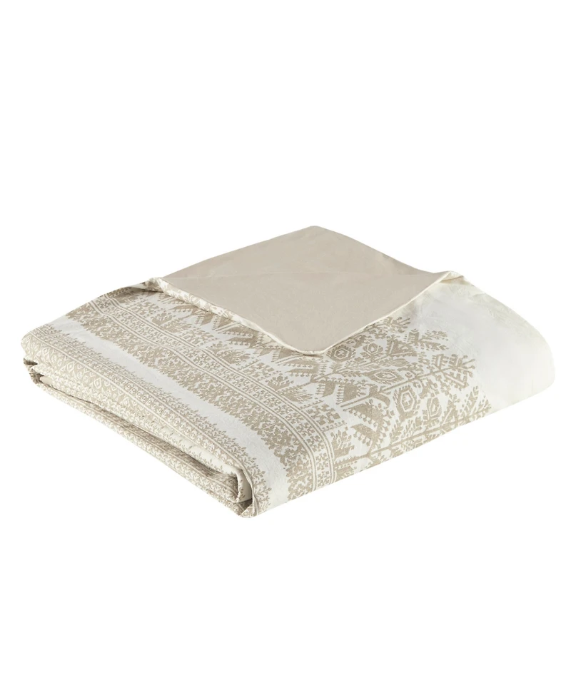 Ink+Ivy Mila Chenille 3-Pc. Duvet Cover Set, King/California King