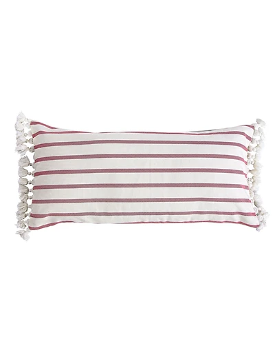 Levtex Joybirds Stripe Decorative Pillow, 14" x 30"