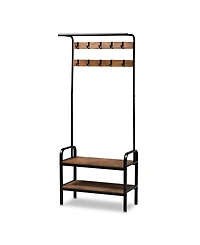 Baxton Studio Aislin Entryway Hall Tree