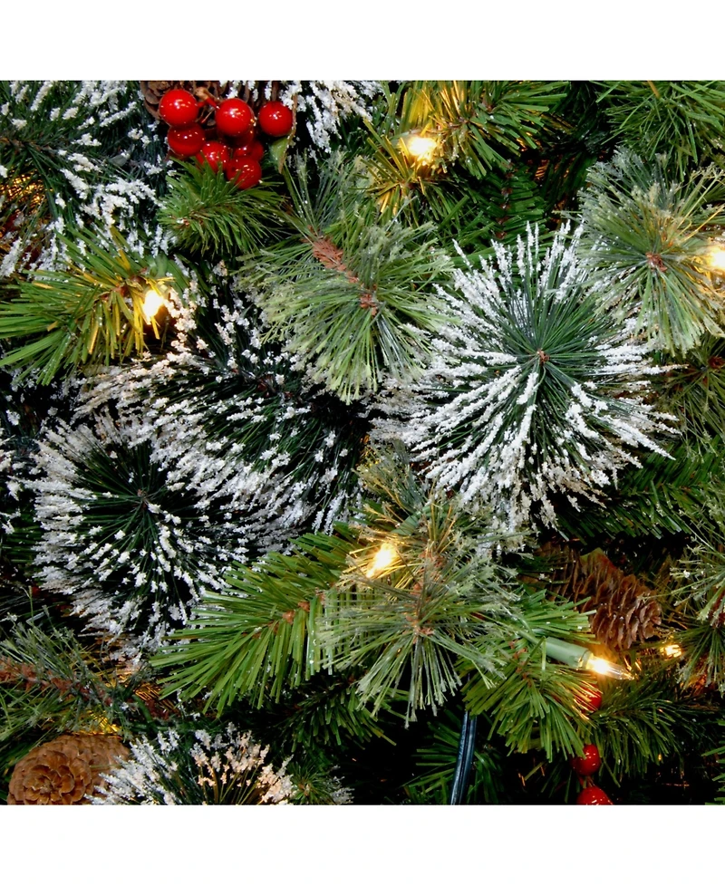National Tree 7.5' Wintry Pine With 650 Clear Lights