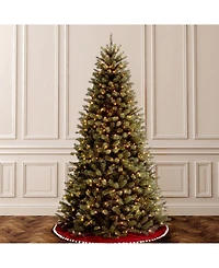 National Tree 6.5' North Valley Spruce Hinged Tree with 450 Clear Lights