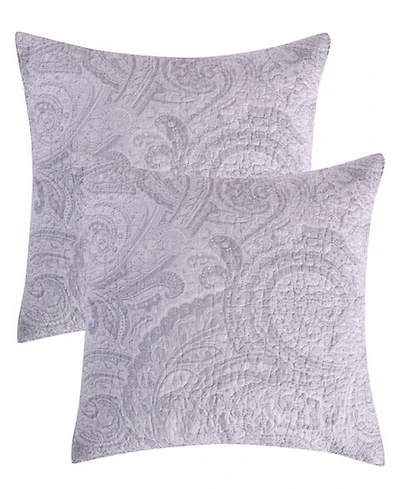 Levtex Spruce Coordinating 2-Pc. Sham Set, European