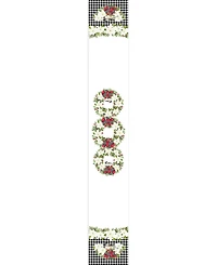 Laural Home Christmas Trimmings Table Runner - 90" x 13"