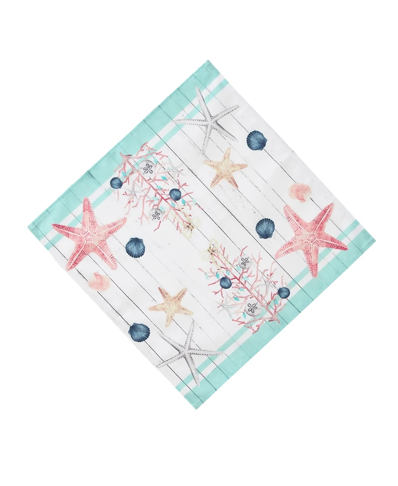 Laural Home Coastal Christmas Napkin - Set of 4