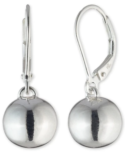Lauren Ralph Lauren Bead Drop Earrings in Sterling Silver