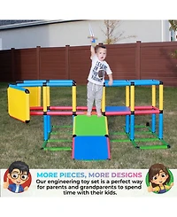 Funphix Jumbo Construction Toy Set, 467 Pieces