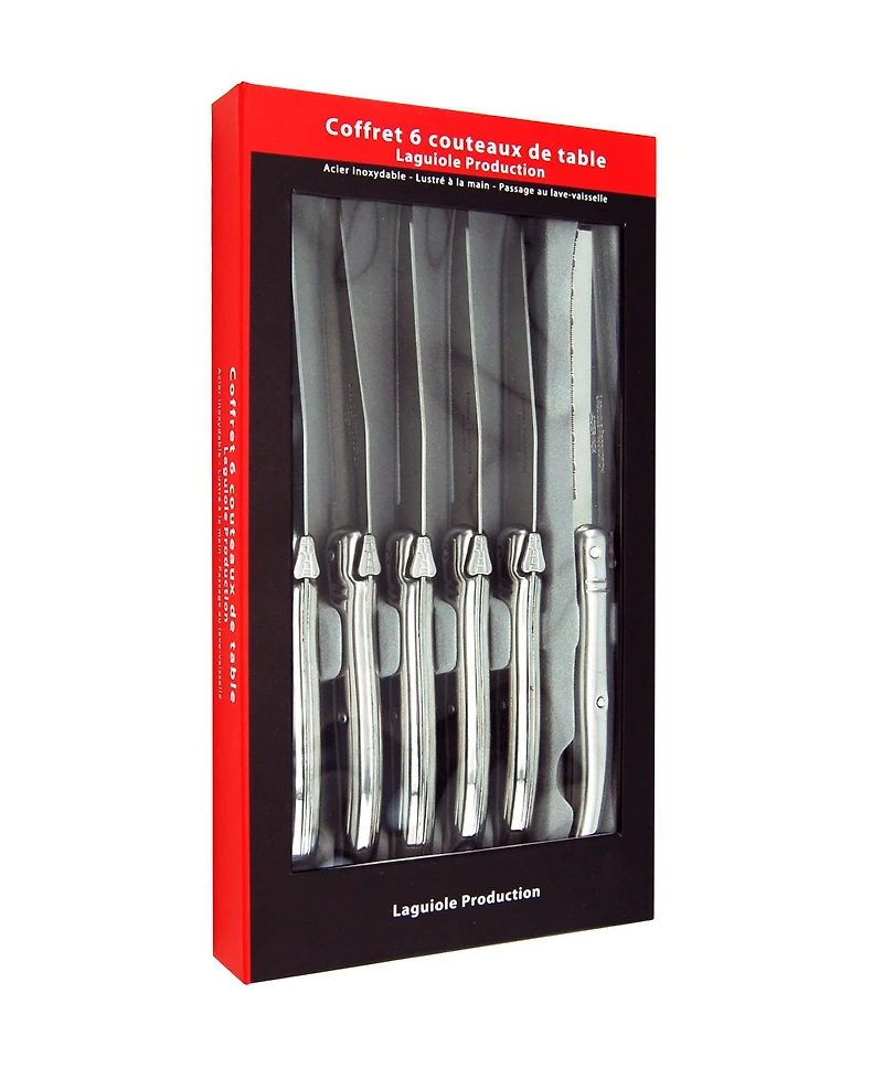 Laguiole Tradition 6-Pc. Steak Knife Set