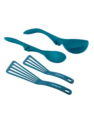 Rachael Ray Lazy 4-Pc. Spoon Ladle and Turner Set