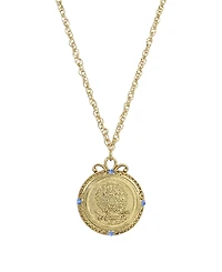 2028 Women's Gold Tone Flower of the Month Narcissus Necklace