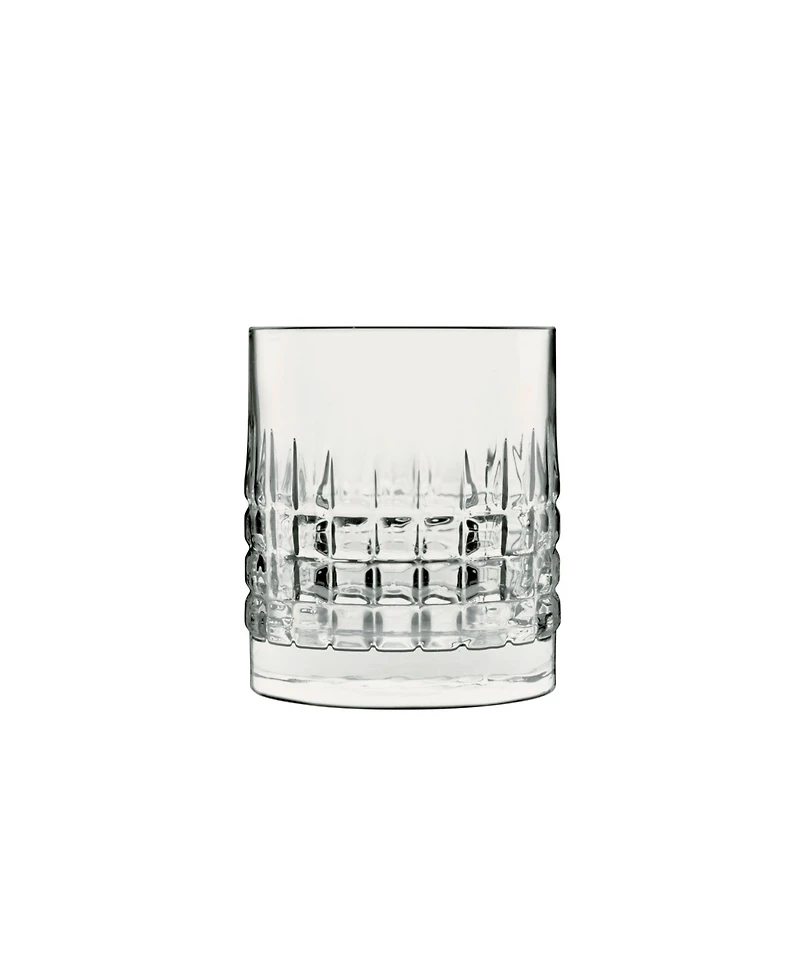 Mixology 12.75 Oz Charme Double Old Fashion Glasses, Set of 4