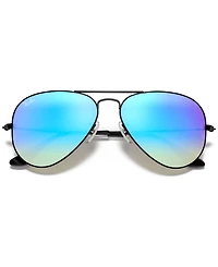 Ray-Ban Sunglasses, RB3025 Aviator Flash Lenses Gradient
