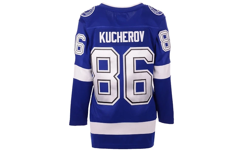 Authentic Nhl Apparel Women's Tampa Bay Lightning Breakaway Player Jersey - Nikita Kucherov