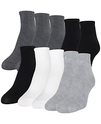 Gold Toe Women's 10-Pack Casual Cushion Heel And Ankle Socks