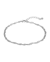 Women's Silver-Tone Chain Anklet
