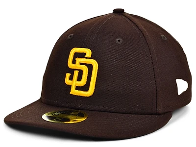 Men's Brown San Diego Padres Authentic Collection On-Field Low Profile 59Fifty Fitted Hat