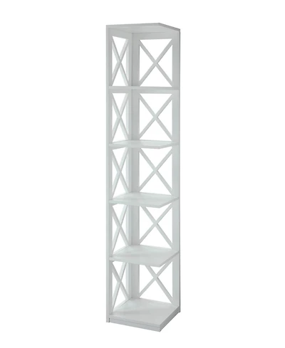 Oxford 5 Tier Corner Bookcase