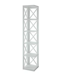 Oxford 5 Tier Corner Bookcase
