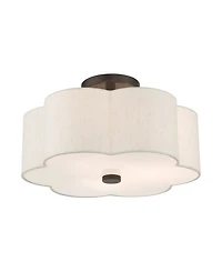 Solstice 3 Lights Semi Flush