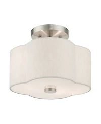 Solstice 2 Lights Semi Flush