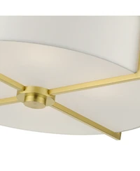 Wesley 4 Lights Semi Flush