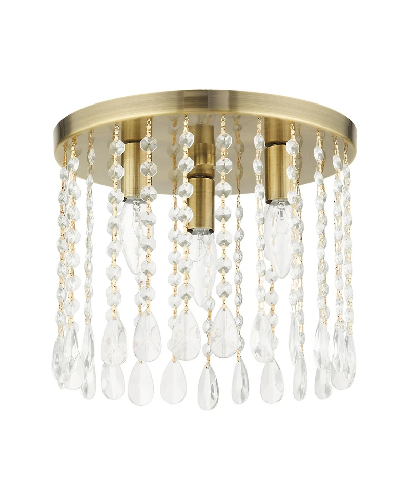 Elizabeth 3 Lights Flush Mount