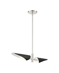 Capistrano 2 Lights Linear Chandelier