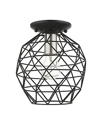 Geometric 1 Light Flush Mount